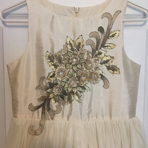Belle Badgley Mischka special occasion dress girls sz 12. - Picture 5 of 10